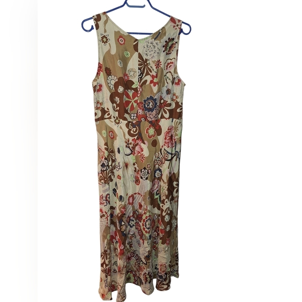 Vintage Gerard Darel Silk Dress Size 46EU - Picture 5 of 7